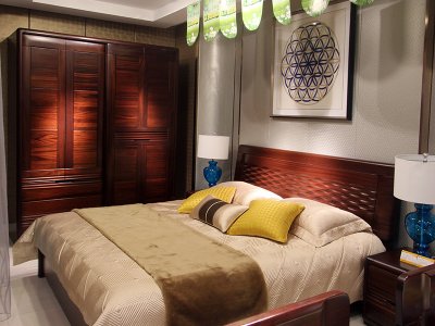 實(shí)木床&實(shí)木衣柜