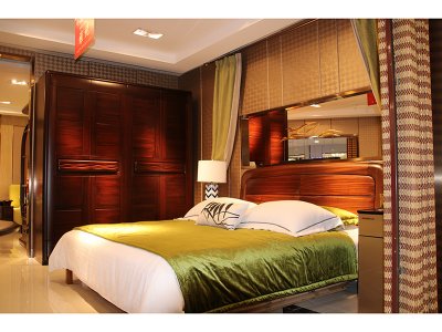 實木床&實木衣柜