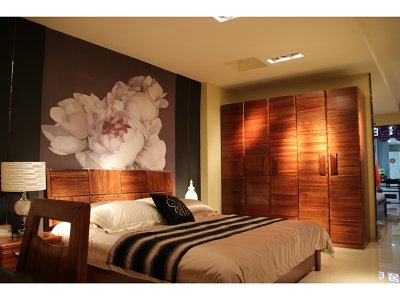 實木床&實木衣柜